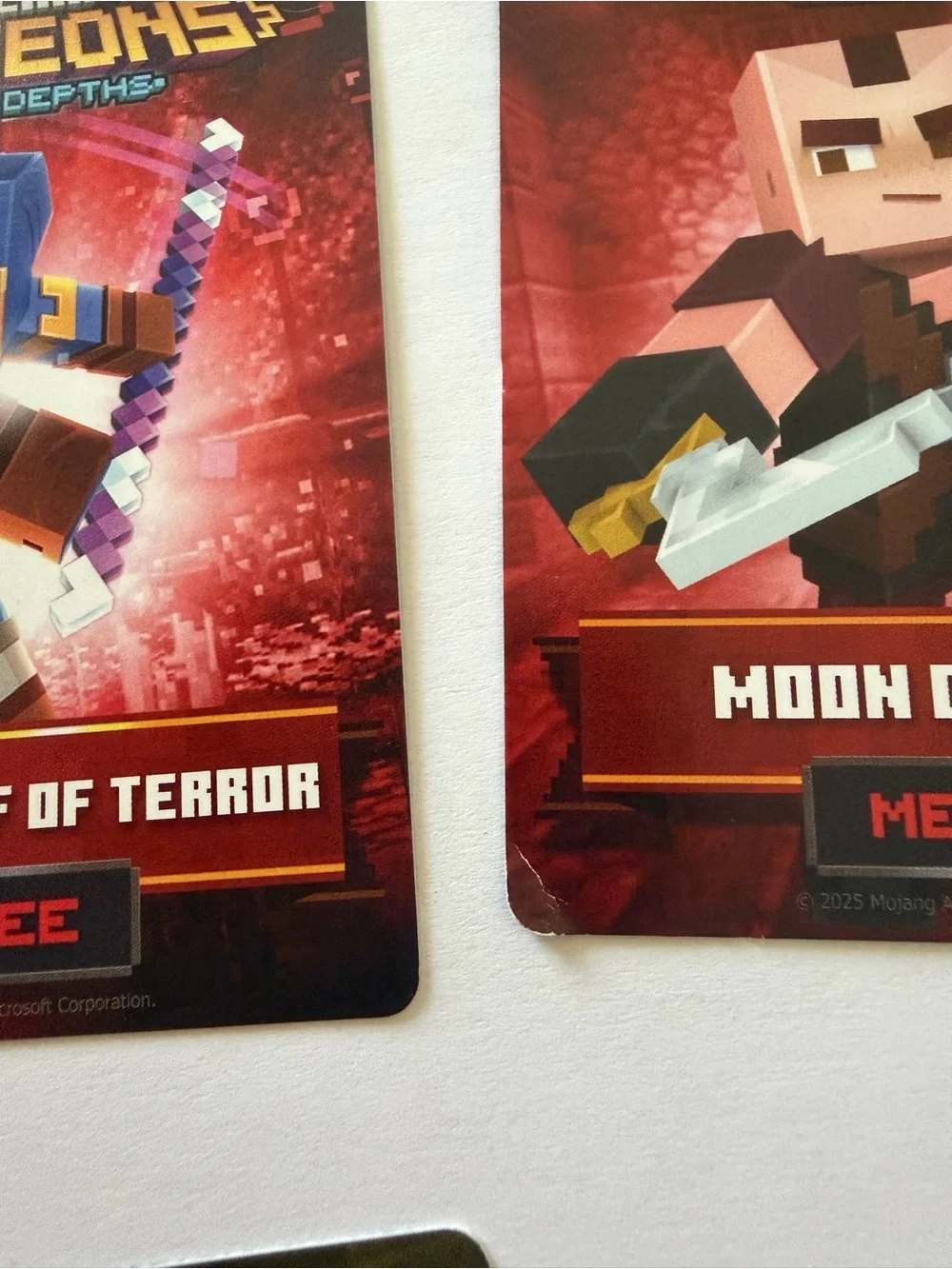 Minecraft  Dungeons  Collectible Cards - Assorted Colors